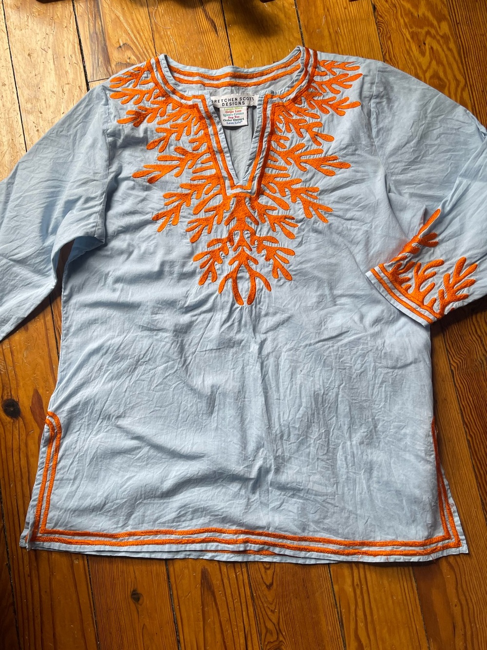 Gretchen Scott Tunic excellent condition Size Medium